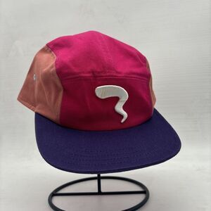 Vintage Bright Multicolor Hat Cap Decorative Brim Break